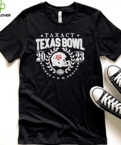 College Football Bowl Games 23 24 Texas Aggies Helmet 2023 TaxAct Texas Bowl Unisex T Shirt