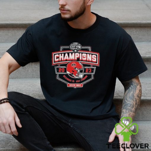 College Football Bowl Games Ohio State Buckeyes 2023 Cotton Bowl Champions Helmet Shirt