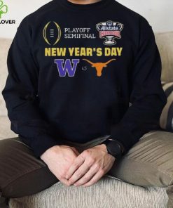 College Football Bowls Games Playoff Semifinal Allstate Sugar Bowl New Year’s Day Logo Washington Huskies Vs Texas Longhorns T shirt 3 College Football Bowls Games Playoff Semifinal Allstate Sugar Bowl New Year’s Day Logo Washington Huskies Vs Texas Longhorns T shirt