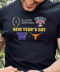 College Football Bowls Games Playoff Semifinal Allstate Sugar Bowl New Year’s Day Logo Washington Huskies Vs Texas Longhorns T shirt 4 College Football Bowls Games Playoff Semifinal Allstate Sugar Bowl New Year’s Day Logo Washington Huskies Vs Texas Longhorns T shirt