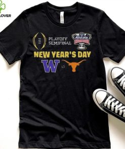 College Football Bowls Games Playoff Semifinal Allstate Sugar Bowl New Year’s Day Logo Washington Huskies Vs Texas Longhorns T shirt 6 College Football Bowls Games Playoff Semifinal Allstate Sugar Bowl New Year’s Day Logo Washington Huskies Vs Texas Longhorns T shirt