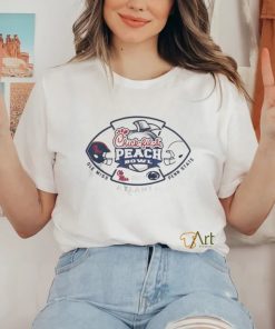 College Football Playoff 2023 Chick Fil A Peach Bowl 2 Team White Shirt