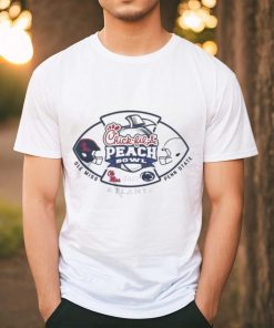 College Football Playoff 2023 Chick Fil A Peach Bowl 2 Team White Shirt