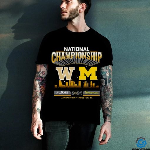 College Football Playoff National Championship Huskies vs Wolverines hoodie, sweater, longsleeve, shirt v-neck, t-shirt