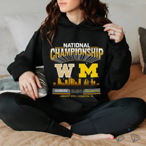 College Football Playoff National Championship Huskies vs Wolverines hoodie, sweater, longsleeve, shirt v-neck, t-shirt