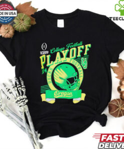 College Football Playoff Oregon Ducks football helmet vintage shirt
