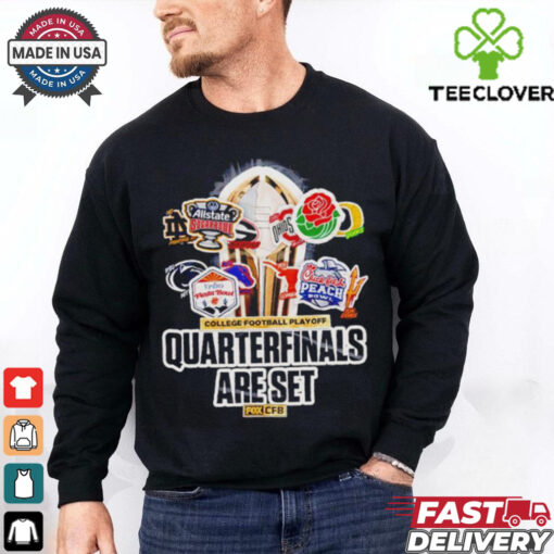 College Football Playoff quarterfinals are set shirt