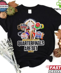 College Football Playoff quarterfinals are set shirt