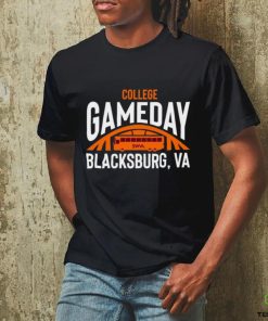 College Gameday Swva Blacksburg Va Bus Logo T shirt