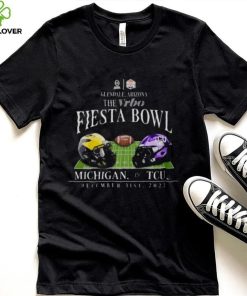 College playoff semifinal Glendale Arizona the Vrbo Fiesta Bowl Michigan vs TCU 2022 shirt