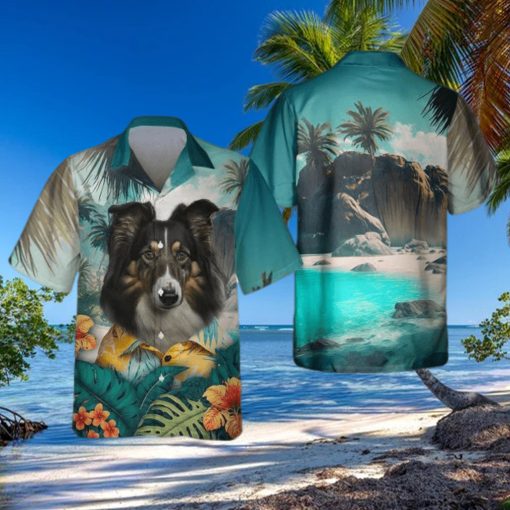 Collie All Print 3D Hawaiian Shirt For Men Women