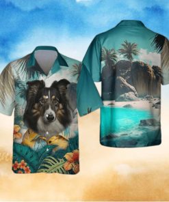 Collie All Print 3D Hawaiian Shirt For Men Women