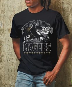Collingwood 2023 Premiers Adults Medallion T shirt