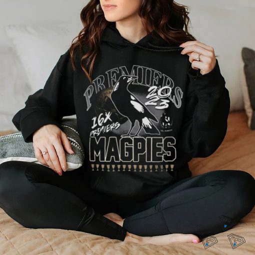 Collingwood 2023 Premiers Adults Medallion T shirt
