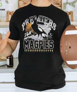 Collingwood 2023 Premiers Adults Medallion T shirts