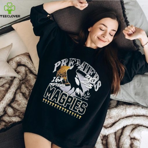 Collingwood 2023 Premiers Adults Medallion T shirts