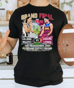 Collingwood Magpies vs Brisbane Lions 2023 Grand Final Melbourne Cricket Ground Stadium shirt
