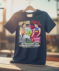 Collingwood Magpies vs Brisbane Lions 2023 Grand Final Melbourne Cricket Ground Stadium shirt