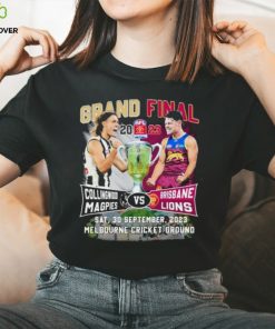 Collingwood Magpies vs Brisbane Lions 2023 Grand Final Melbourne Cricket Ground Stadium shirt