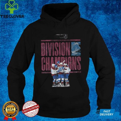 Colorado Avalanche 2022 Central Division Champions Graphic Unisex T Shirt