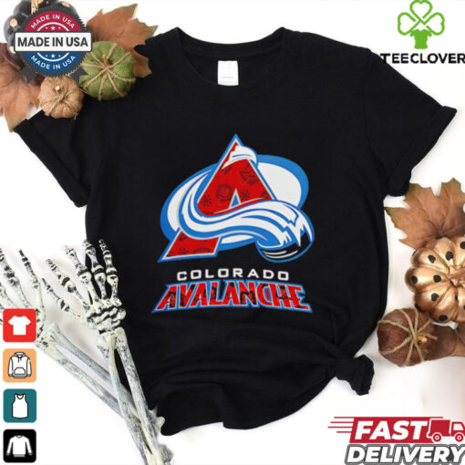 Colorado Avalanche 2024 Christmas Devil logo shirt