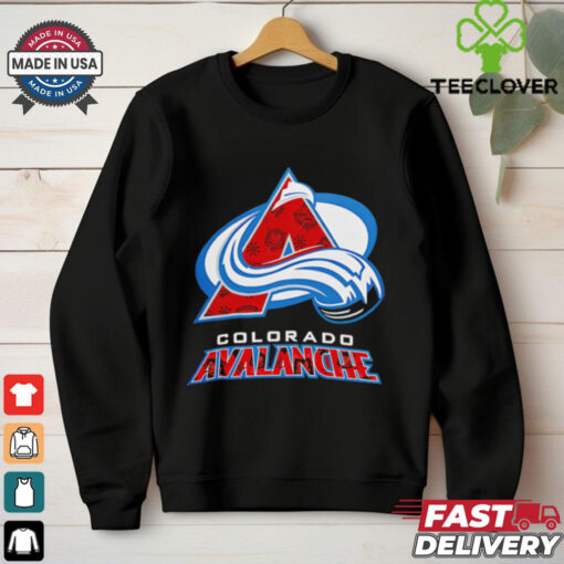 Colorado Avalanche 2024 Christmas Devil logo shirt