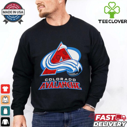 Colorado Avalanche 2024 Christmas Devil logo shirt