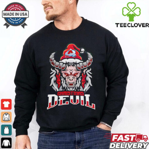 Colorado Avalanche 2024 Christmas Devil shirt