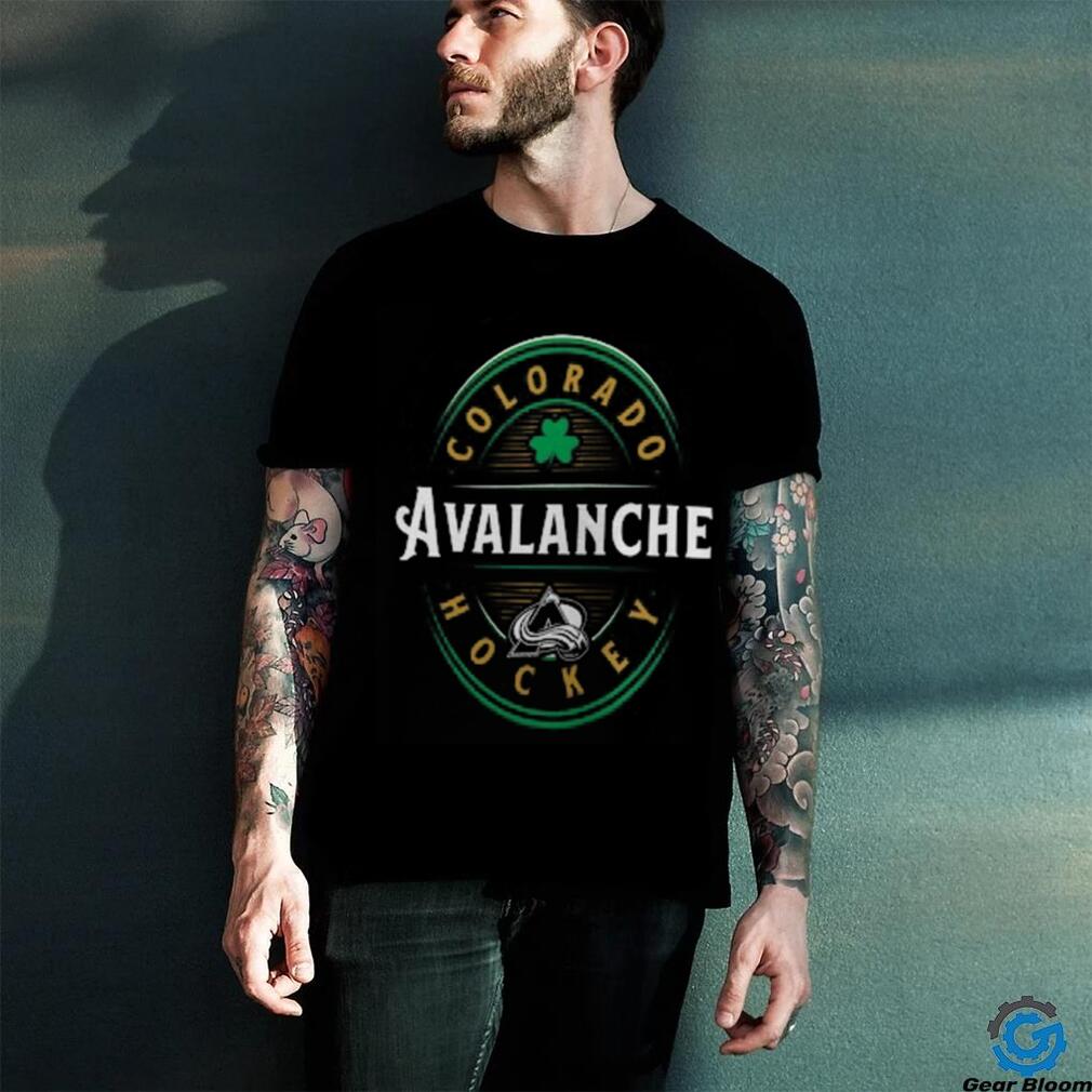 Colorado Avalanche Fanatics Branded St. Patrick's Day Forever Lucky T Shirt Colorado Avalanche Fanatics Branded St. Patrick's Day Forever Lucky T Shirt
