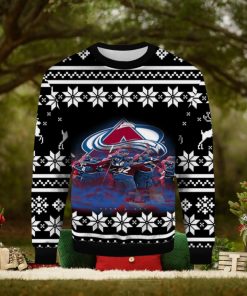 Colorado Avalanche Find A Way Ugly Christmas Sweater