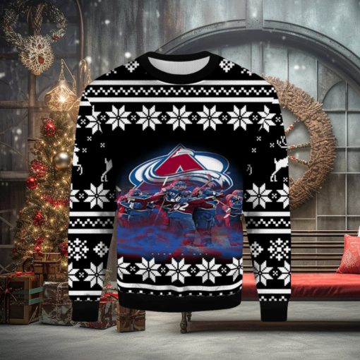 Colorado Avalanche Find A Way Ugly Christmas Sweater