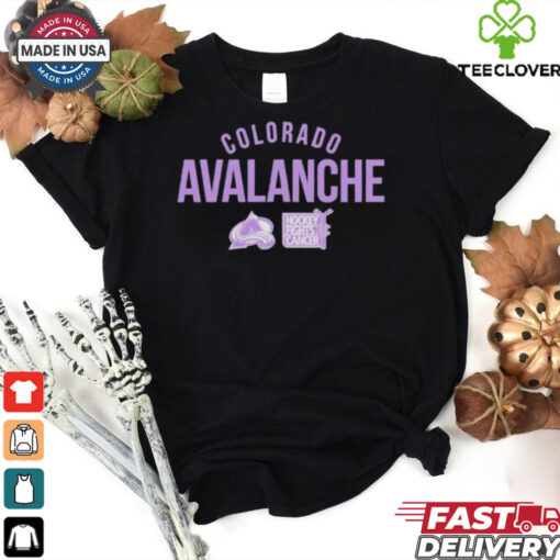 Colorado Avalanche Hockey Fights Cancer 2024 Shirt