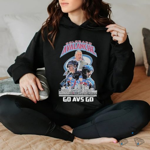 Colorado Avalanche Ice Hockey Team Go Avs Go T Shirt