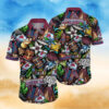 Colorado Avalanche Garden Bloom Hawaiian Shirt