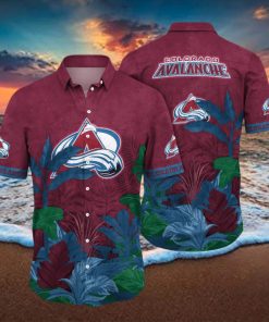 Colorado Avalanche NHL Hawaiian Shirt Golden Hour Aloha Shirt