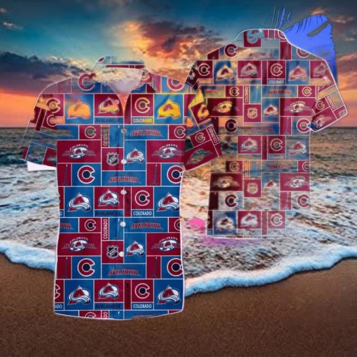 Colorado Avalanche NHL Summer Beach Hawaiian Shirt