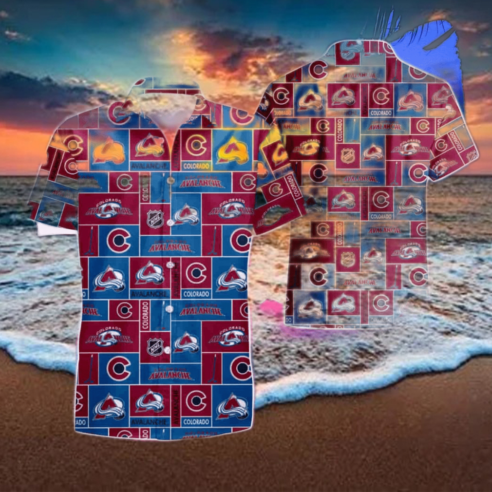 Colorado Avalanche NHL Summer Beach Hawaiian Shirt Colorado Avalanche NHL Summer Beach Hawaiian Shirt