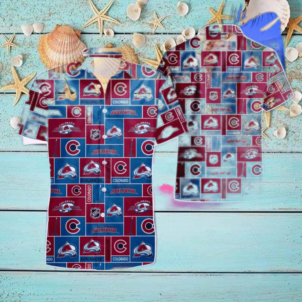 Colorado Avalanche NHL Summer Beach Hawaiian Shirt Colorado Avalanche NHL Summer Beach Hawaiian Shirt