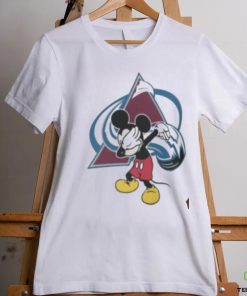 Colorado Avalanche Nhl Hockey Dabbing Mickey Disney Shirt