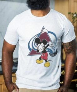 Colorado Avalanche Nhl Hockey Dabbing Mickey Disney Shirt