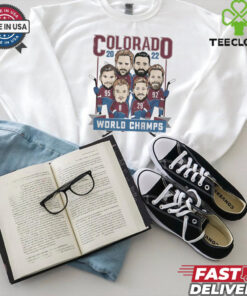 Colorado Avalanche hockey team world champs carituries shirt