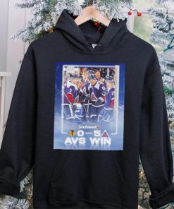 Colorado Avalanche just means more presented by Southwest 0 5 AVS win poster shirt
