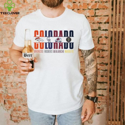 Colorado Broncos Rockies Avalanche Nuggets shirt