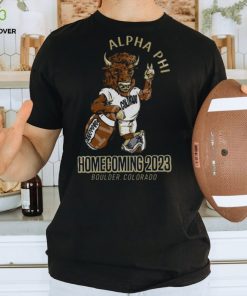 Colorado Buffaloes Alpha Phi Homecoming 2023 Boulder Colorado T Shirt