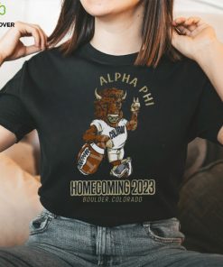 Colorado Buffaloes Alpha Phi Homecoming 2023 Boulder Colorado T Shirt