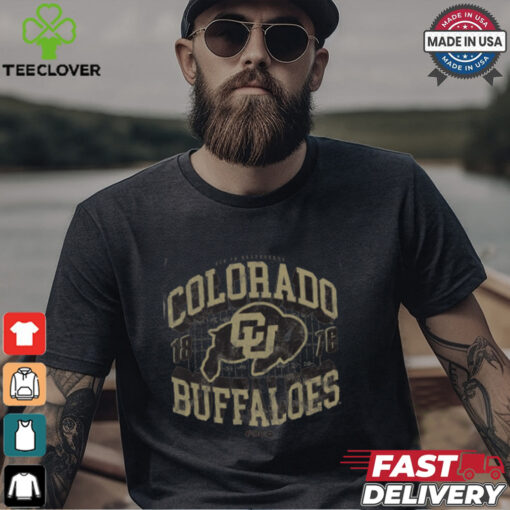 Colorado Buffaloes Field Arched Wordmark T Shirt