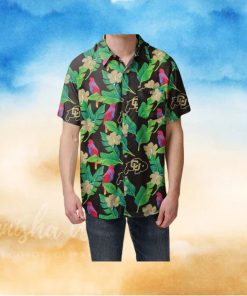 Colorado Buffaloes Floral Hawaiian Shirt