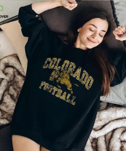 Colorado Buffaloes Football Arch Over Mascot Comfort Colors T Shirts