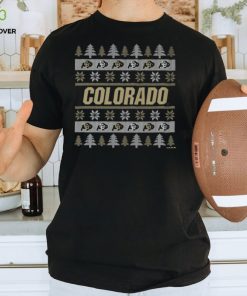 Colorado Buffaloes Holiday Christmas Tree T Shirt