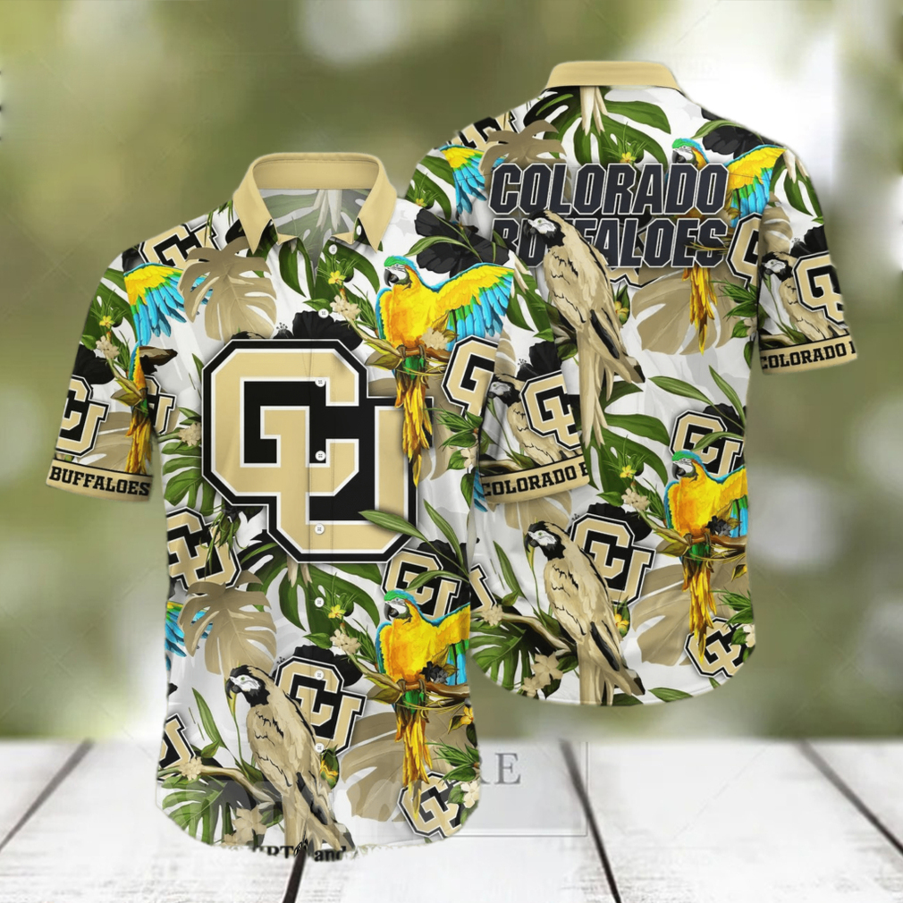 Colorado Buffaloes NCAA Floral Unisex All Over Print Hawaiian Shirt Colorado Buffaloes NCAA Floral Unisex All Over Print Hawaiian Shirt